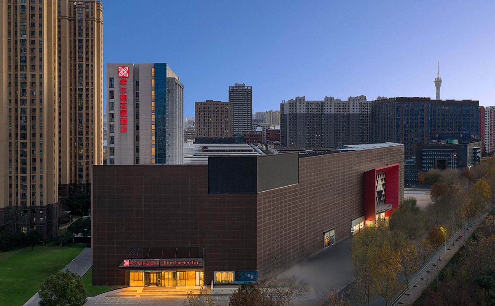 郑州郑东新区希尔顿花园酒店